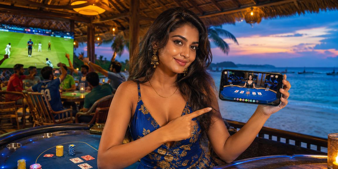 সেন্ট মার্টিনের মডেল ক্যাসিনো পটভূমিতে